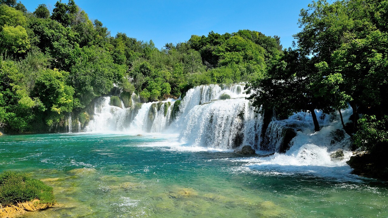 Kroatien, Yachtkreuzfahrt, Gruppenreise, Krk Wasserfälle